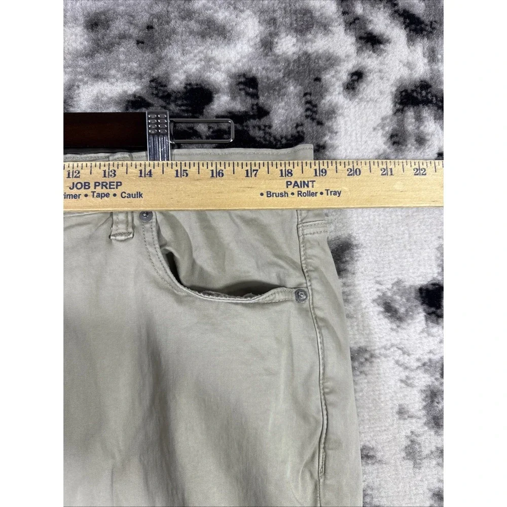American‎ Eagle Jeans Mens Size 36x32 Beige Stretch Straight Leg Casual Office